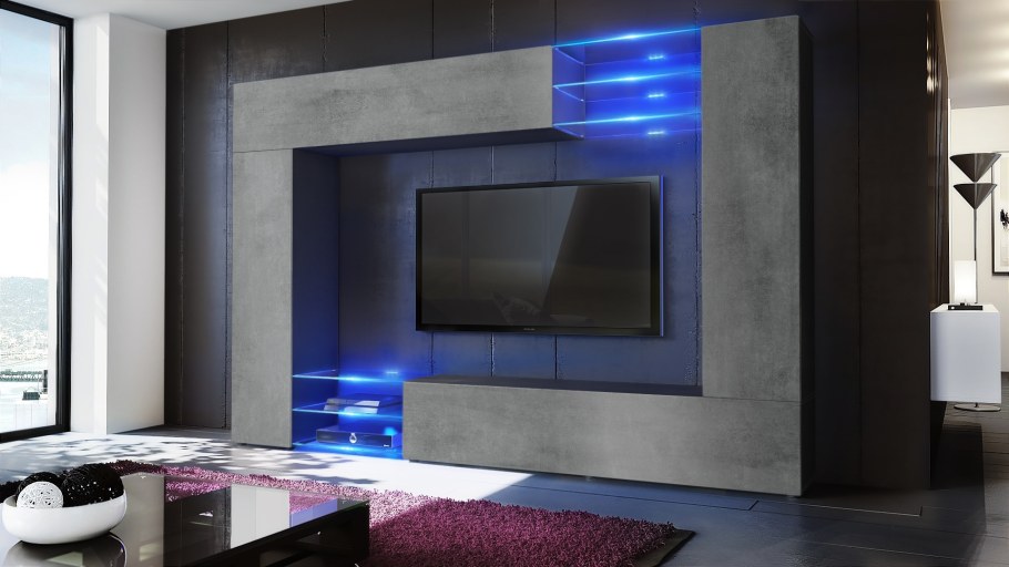 Мебель для гостиной с подсветкой