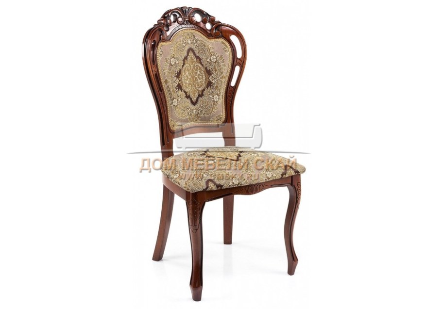 Стул Woodville Adriano без резьбы дерево/текстиль