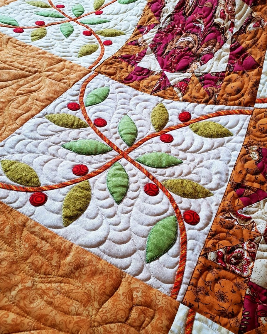 Одеяла Моррисон пэчворк