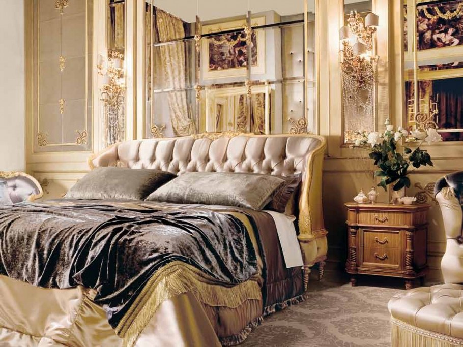 Итальянская мебель Версаль спальня