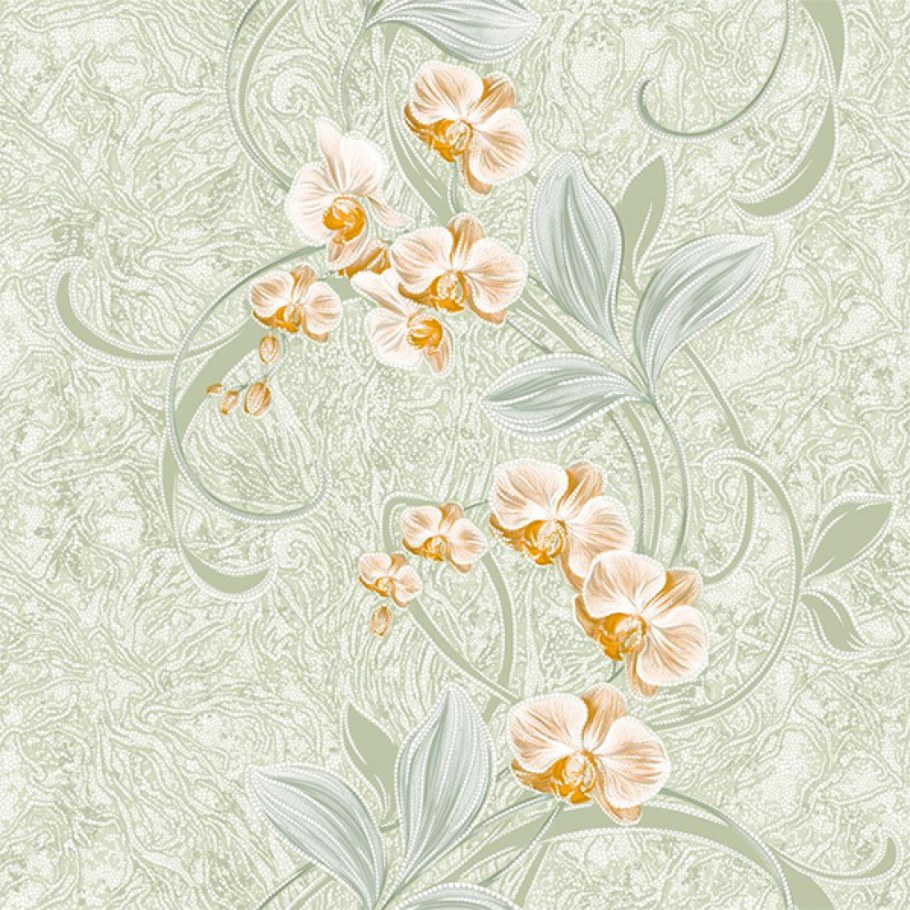 Обои акриловые гортензия