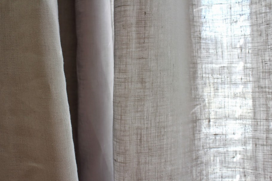 Ikea льняные шторы