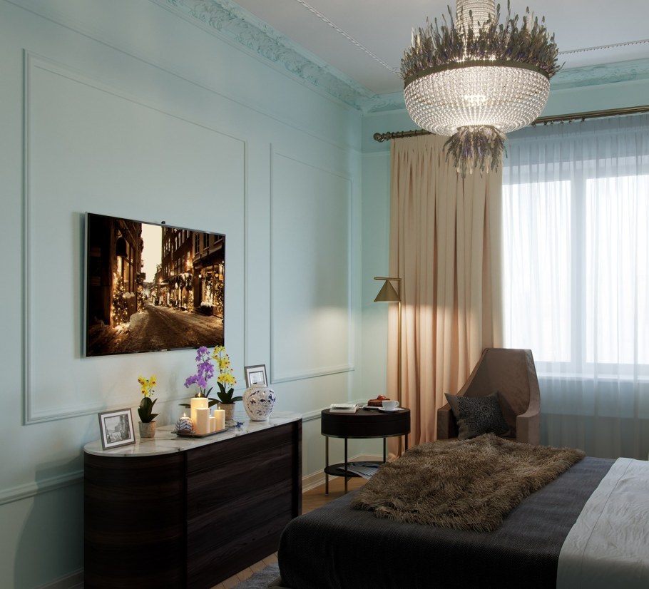 Люстра в парижском стиле