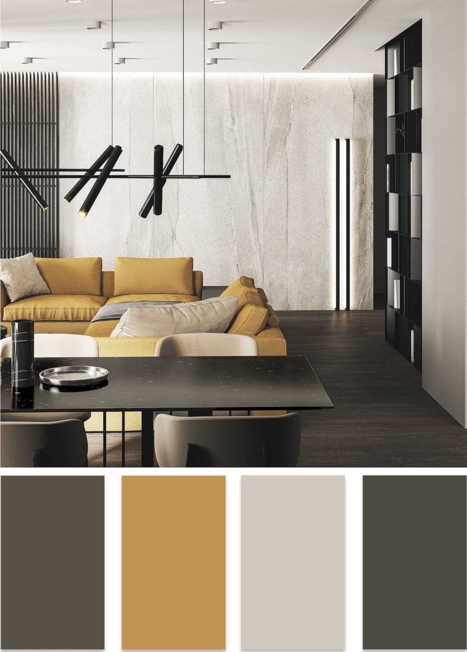 Цветовые решения в интерьере квартиры