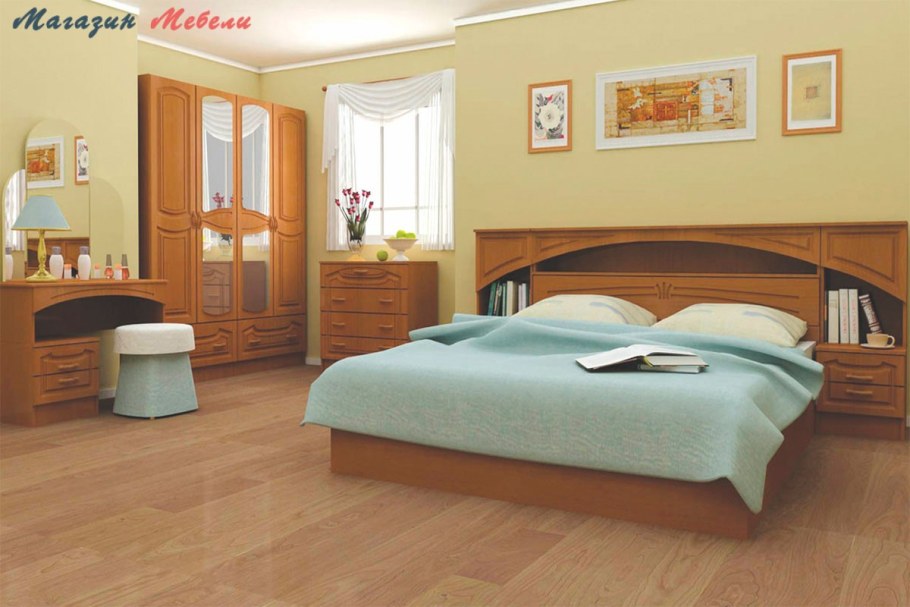 Спальный гарнитур Рандеву дуб Приморский