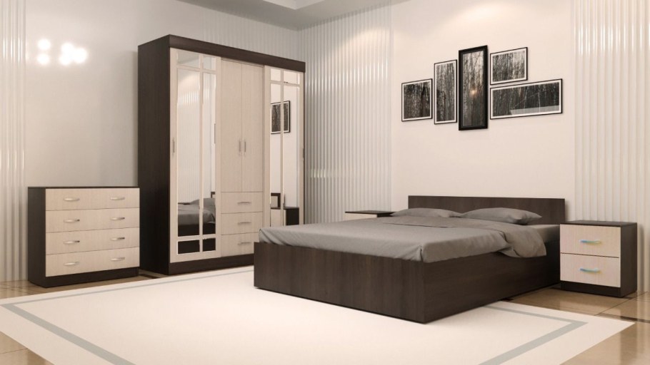 Обои к светлой мебели