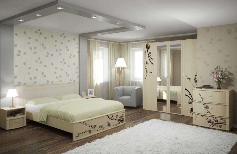 Современная спальня