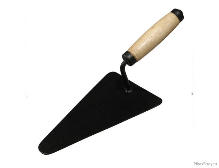 Кельма каменщика РЕМОКОЛОР 28-1-079 треугольная 170x150 мм