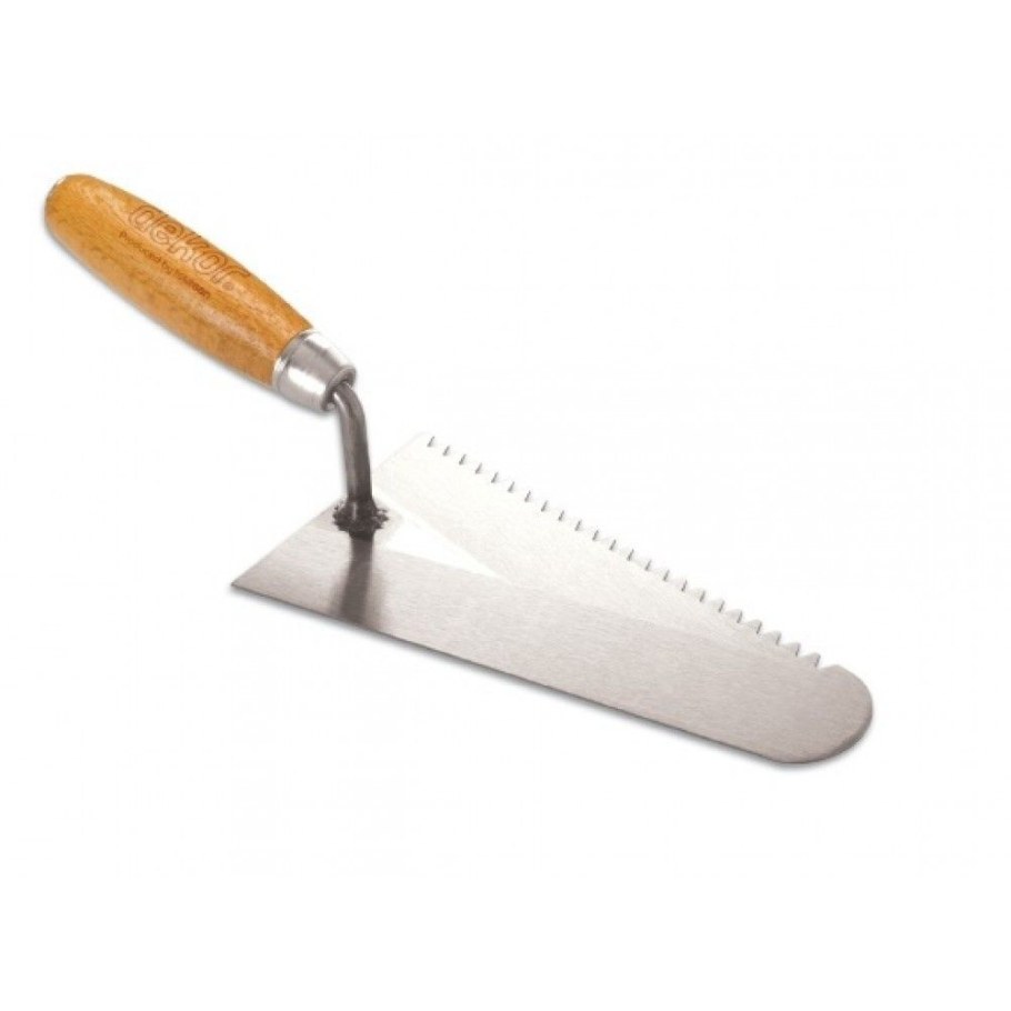 Кельма штукатурная 220мм деревянная ручка Dekor 062