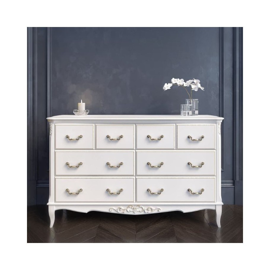 Комод в стиле Прованс белый