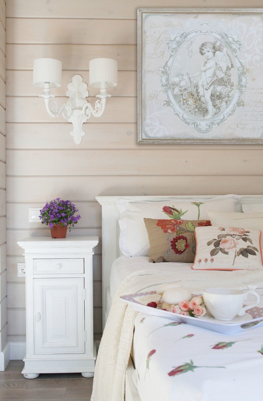 Декор спальни в стиле Прованс