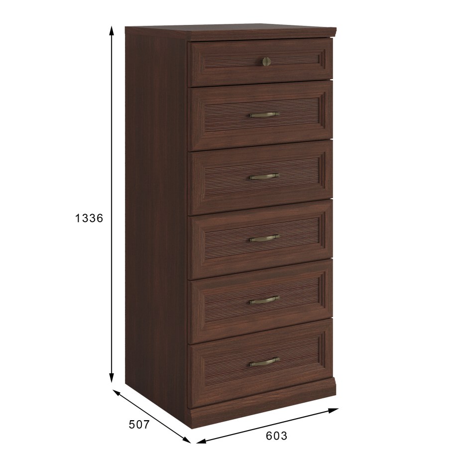 Белладжио орех Артемида комод