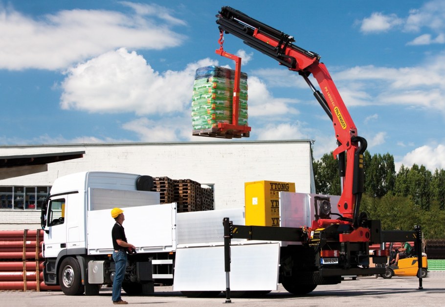 Погрузка краном