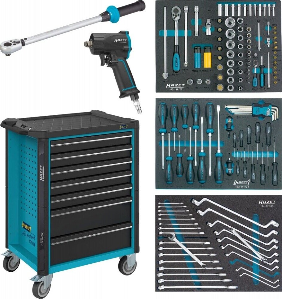 Hazet 166n, инструментальная тележка Assistent