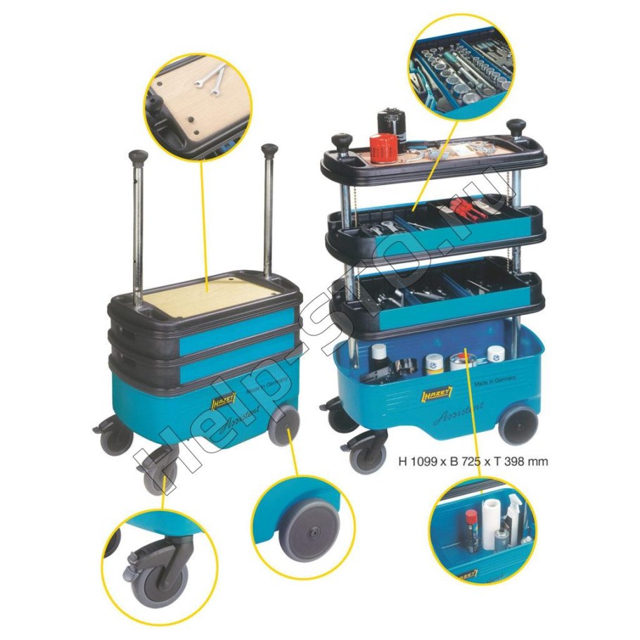 Тележка инструментальная Assistent Hazet