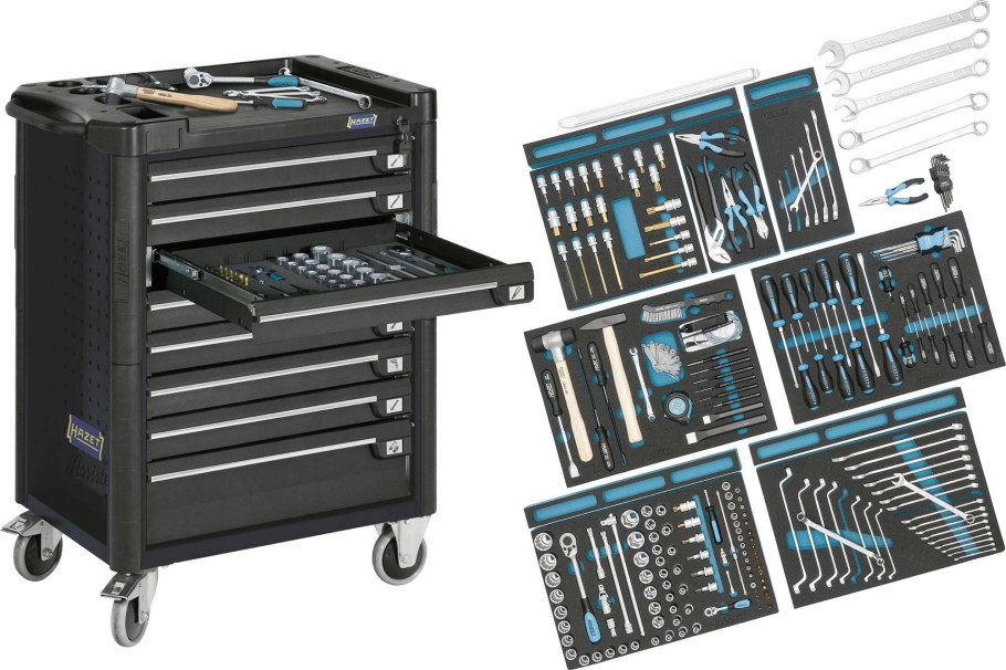 Тележка инструментальная Hazet (6 ящиков)