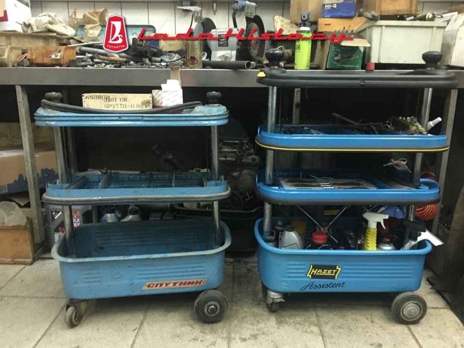 Тележка механика складная Hazet 195-3