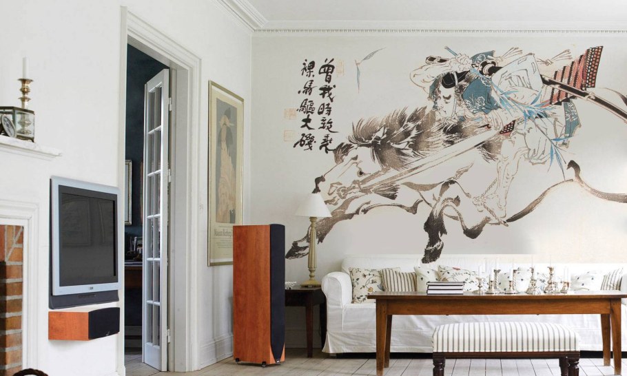 Роспись стен в интерьере