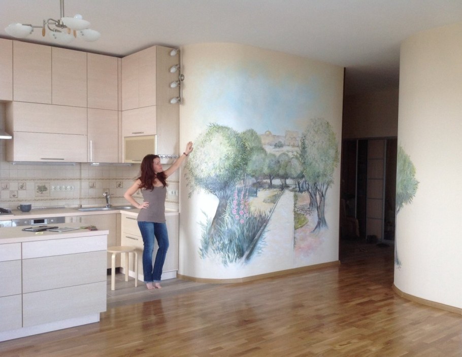 Роспись стен в квартире