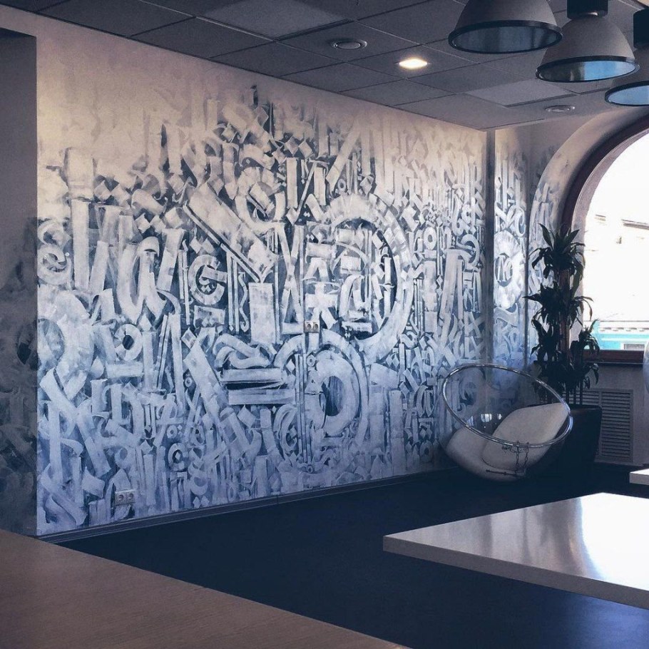 Покрас Лампас в интерьере