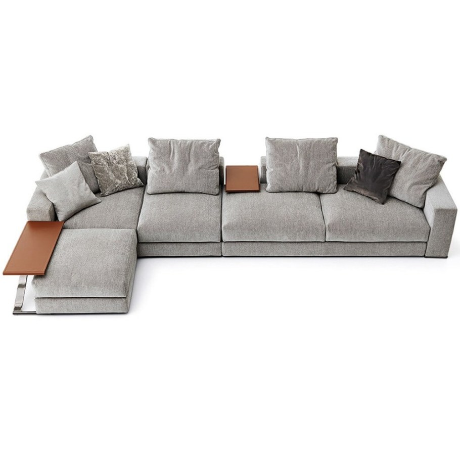 Диван с перьями