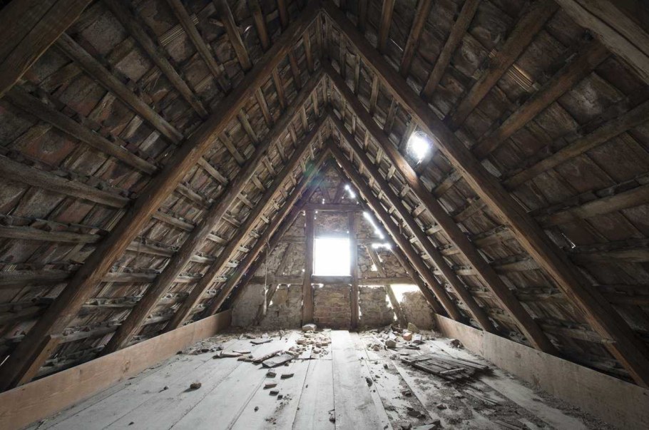 Крыша внутри