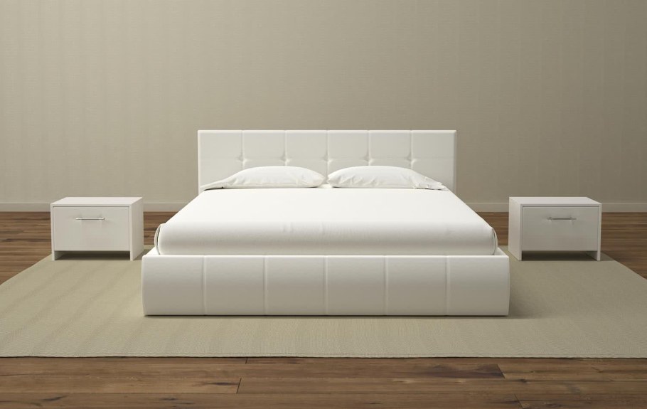 Кровать Марракеш с мягким изголовьем