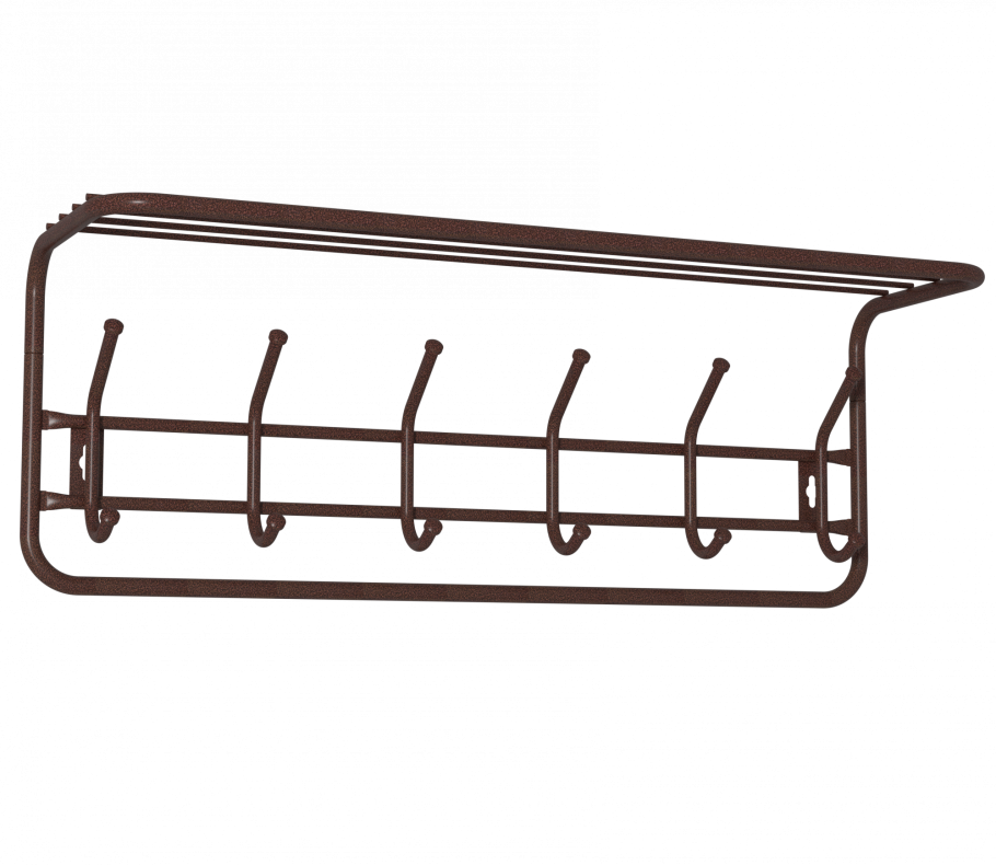 Вешалка с полкой 80 см ВСП 7
