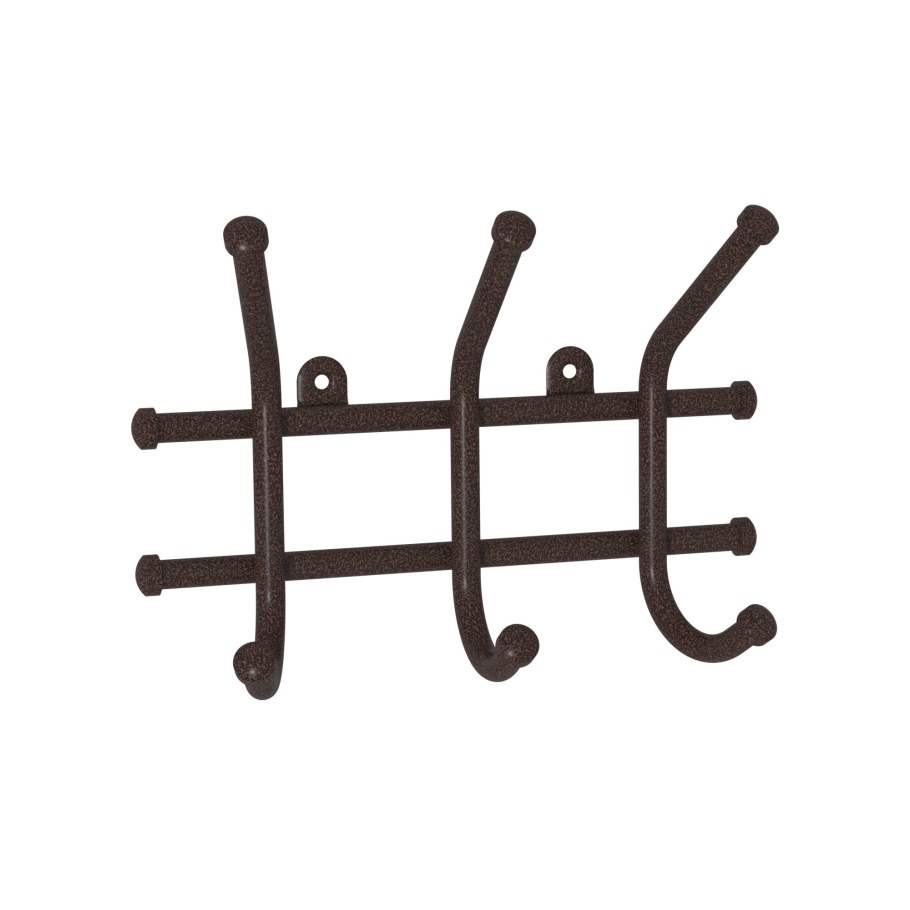 Вешалка норма 3 медный антик