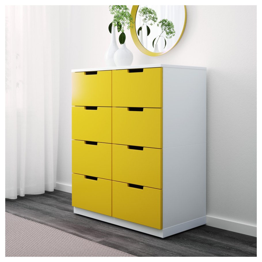 Комод НОРДЛИ С 8 ящиками икеа