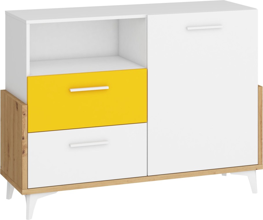 Желтый комод