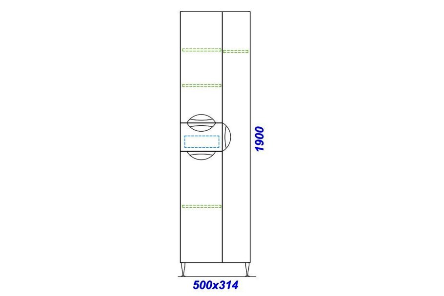 Пенал Фостер Аквелла