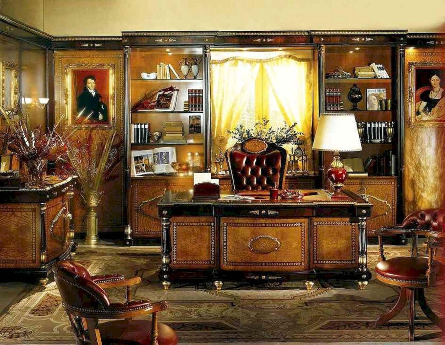 Кабинет директора в стиле Ампир
