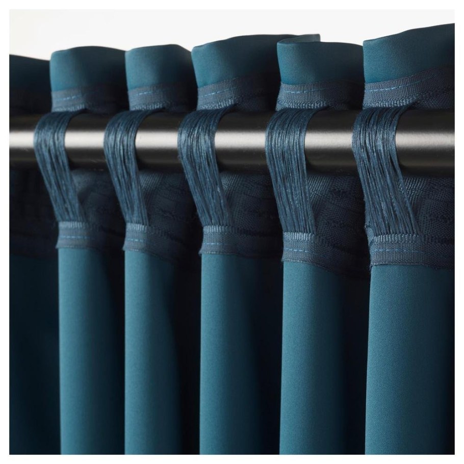 Икеа Майгулль шторы синие