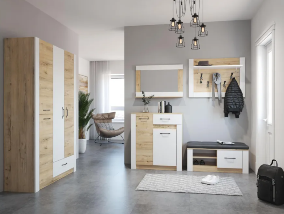 Дуб ирландский коридор мебель