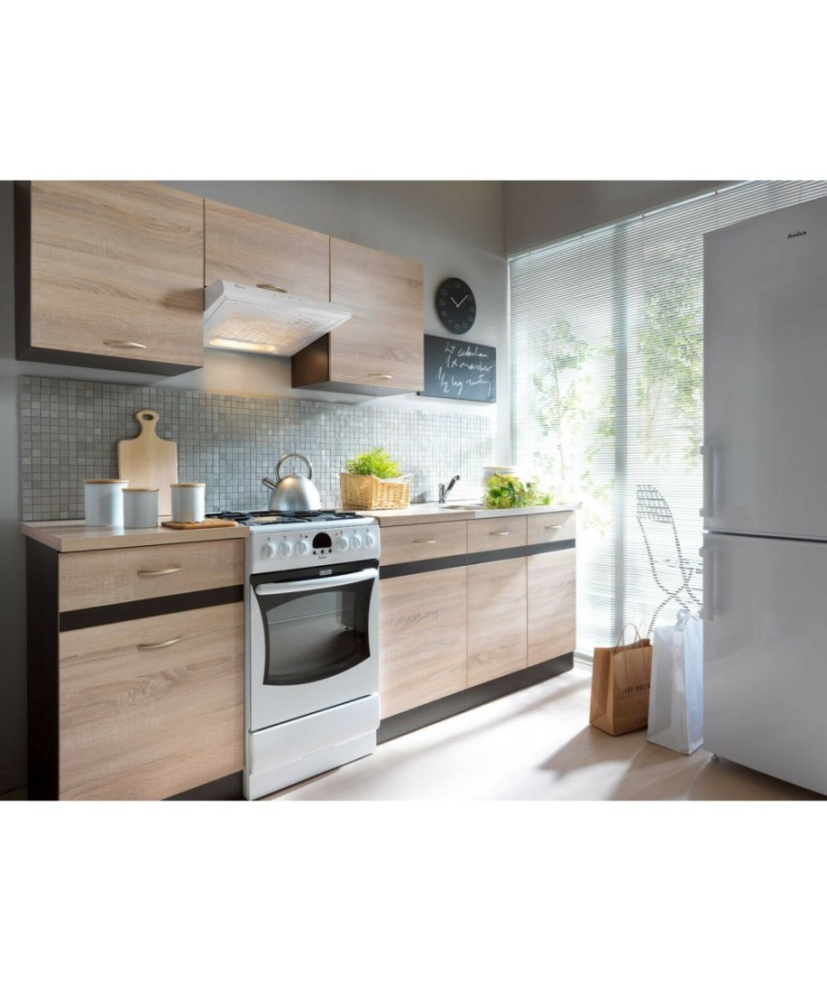 Кухонный шкаф сонома венге