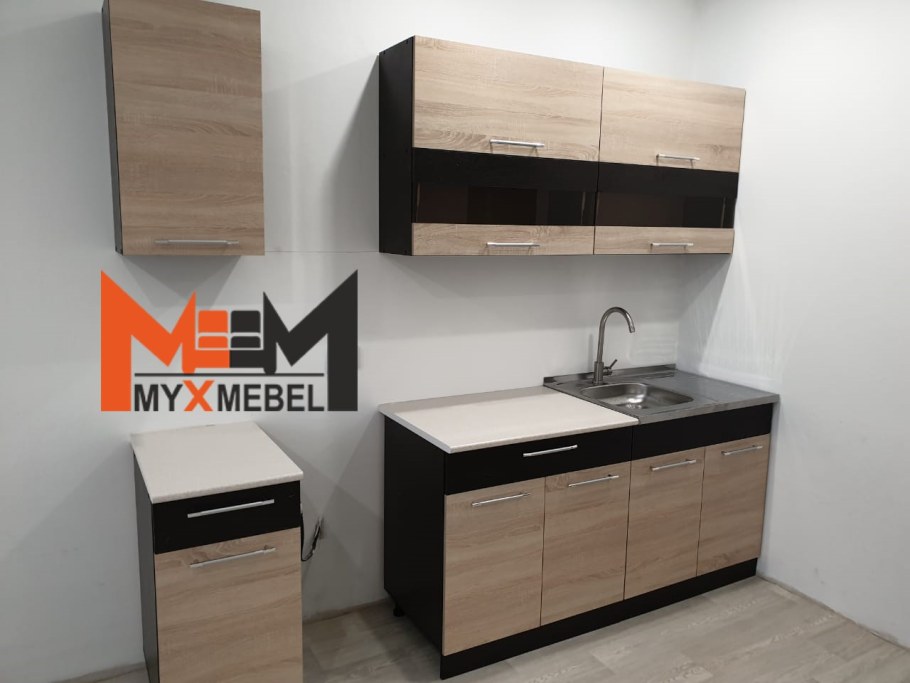 Кухня Маша 2м венге дуб сонома