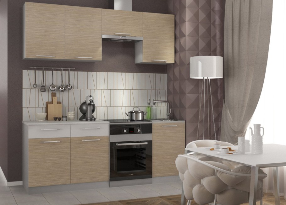 Кухня Маша зебрано ДСВ