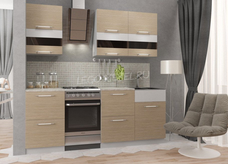 Кухня Маша зебрано ДСВ