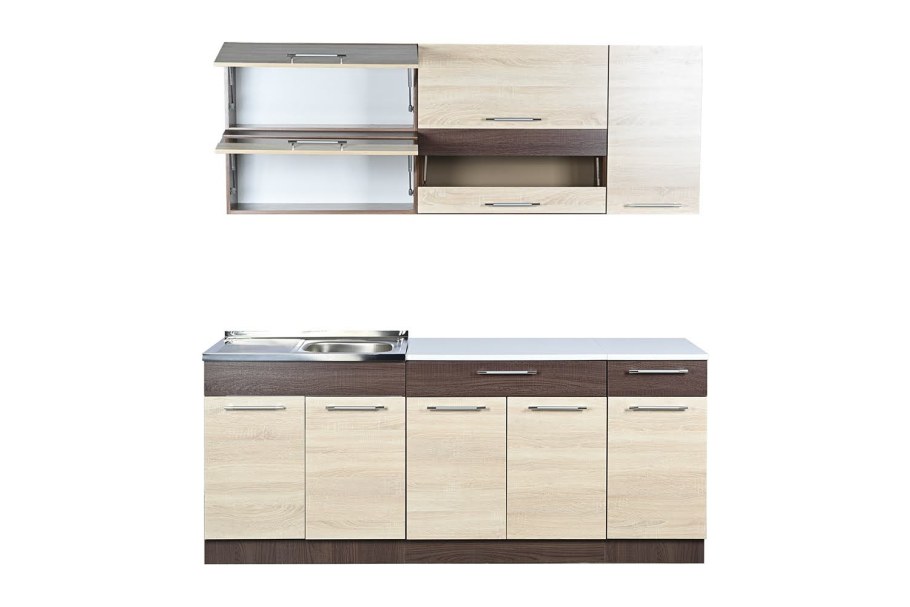 Кухня "Маша" ЛДСП 2,0м (Пасадена / дуб сонома)