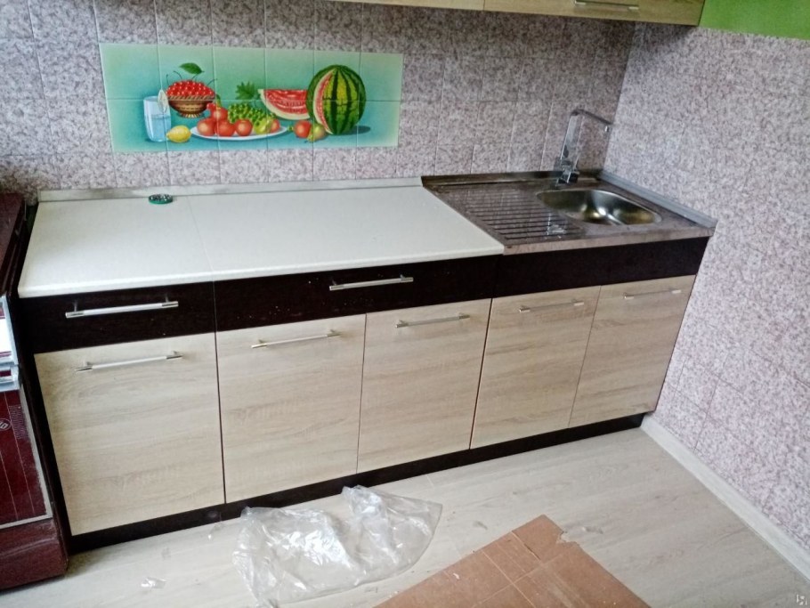 Кухня "Маша" ЛДСП 2,0м (Пасадена / дуб сонома)