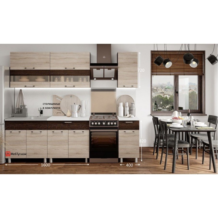 Кухня Монтана 2 м БТС