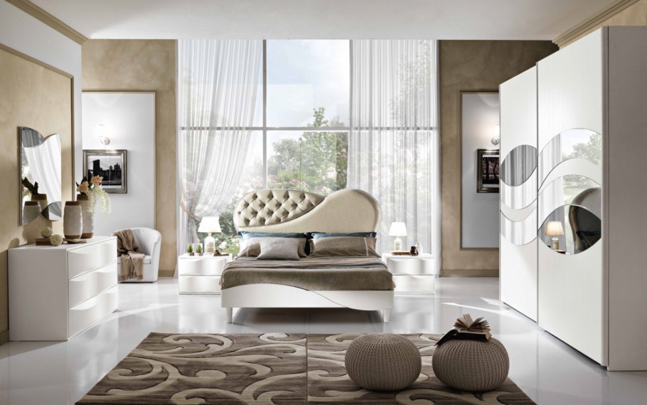 Итальянская мебель для спальни Блю диамонд