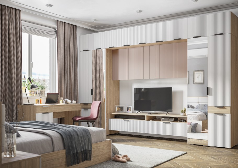 Мебель Диамант серый