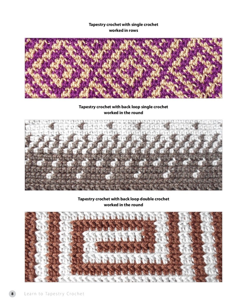 Гобеленовое вязание крючком