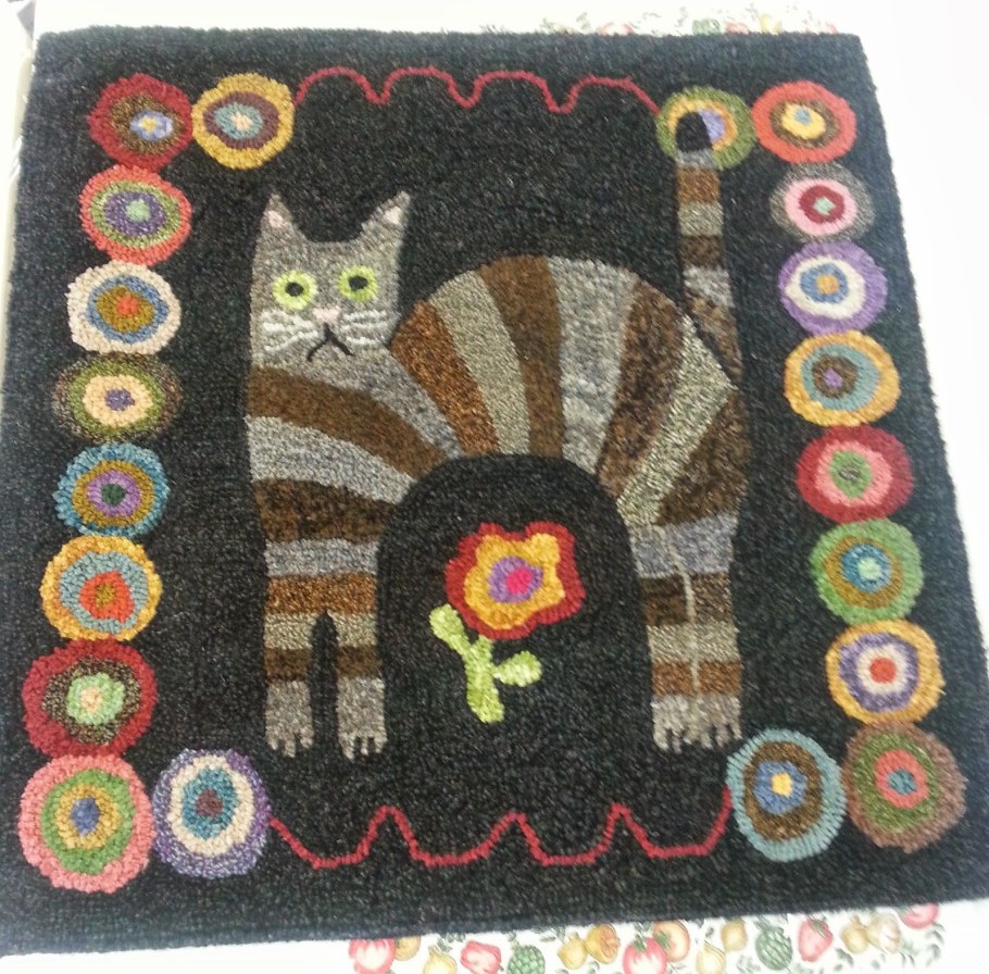 Шерстяная аппликация