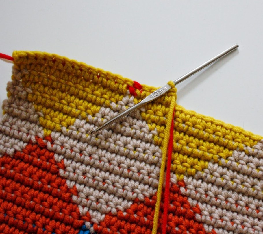 Тунисское вязание крючком