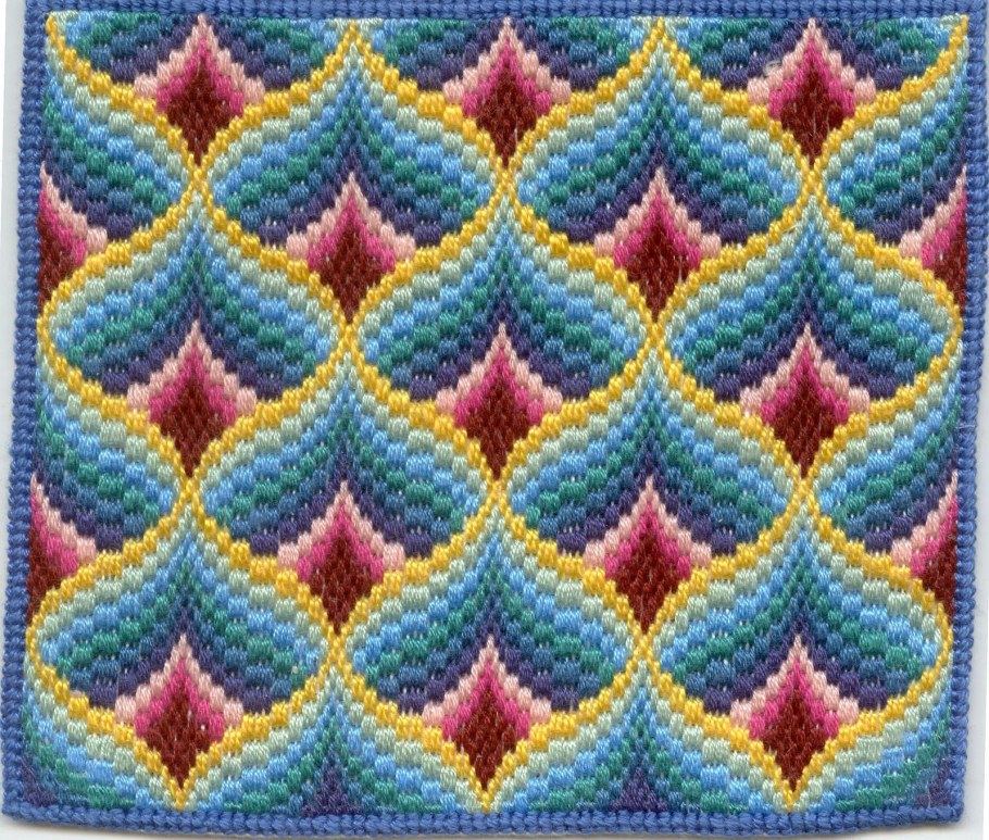 Флорентийская вышивка техника Барджелло мастер класс