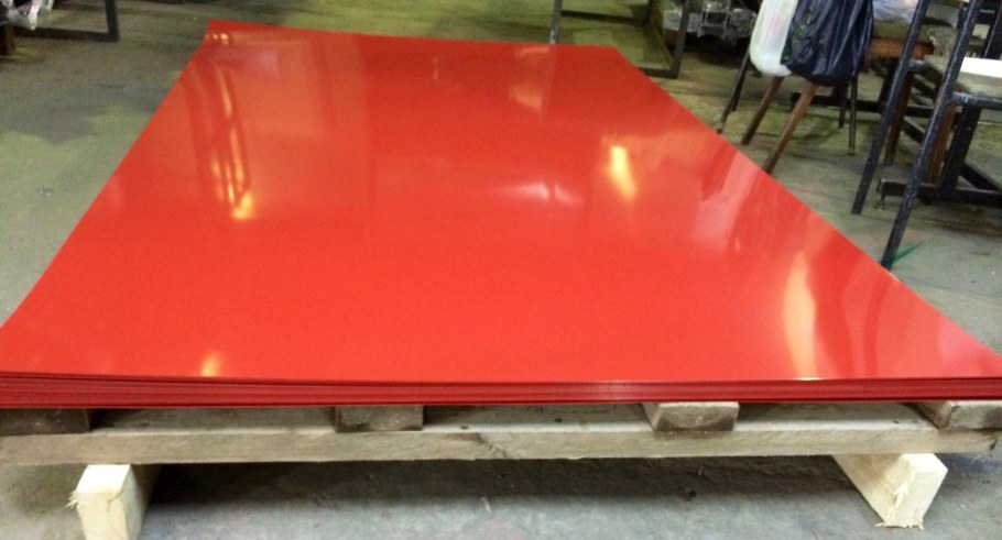 Лист стальной крашенный 1034