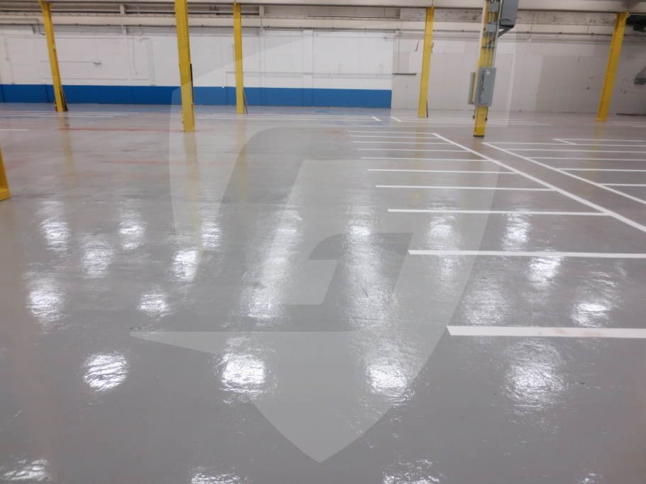 Краска по бетону внутри помещения